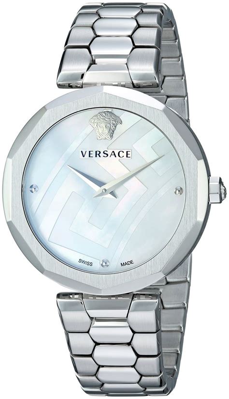 Versace Women's 'idyia' Swiss Quartz Stainless Steel and Gold 